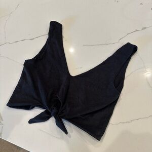 Montce Bikini Top - black halter